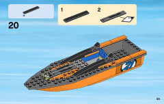LEGO 60085 instructions page 23 – build guide