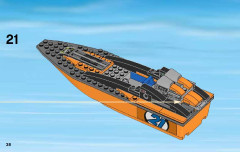 LEGO 60085 instructions page 38 – build guide