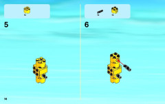 LEGO 60086 instructions page 16 – build guide