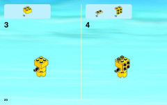 LEGO 60086 instructions page 20 – build guide