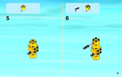 LEGO 60086 instructions page 21 – build guide