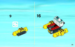 LEGO 60086 instructions page 23 – build guide