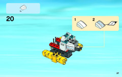 LEGO 60086 instructions page 27 – build guide