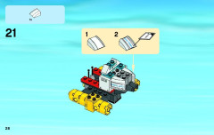 LEGO 60086 instructions page 28 – build guide