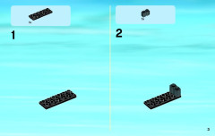 LEGO 60086 instructions page 3 – build guide