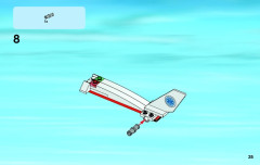 LEGO 60086 instructions page 35 – build guide