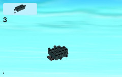 LEGO 60086 instructions page 4 – build guide