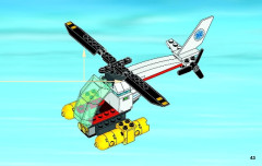 LEGO 60086 instructions page 43 – build guide