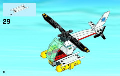 LEGO 60086 instructions page 44 – build guide