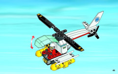 LEGO 60086 instructions page 45 – build guide