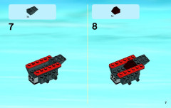 LEGO 60086 instructions page 7 – build guide