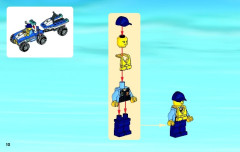 LEGO 60086 instructions page 10 – build guide