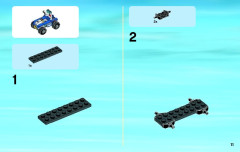 LEGO 60086 instructions page 11 – build guide