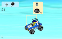 LEGO 60086 instructions page 24 – build guide