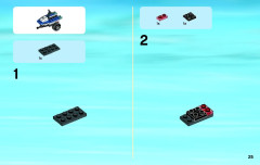 LEGO 60086 instructions page 25 – build guide