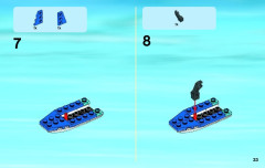 LEGO 60086 instructions page 33 – build guide
