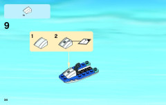LEGO 60086 instructions page 34 – build guide