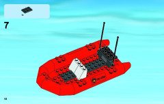 LEGO 60086 instructions page 10 – build guide