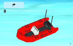 LEGO 60086 instructions page 11 – build guide