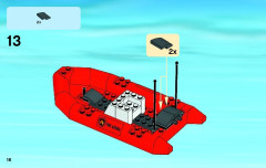 LEGO 60086 instructions page 16 – build guide