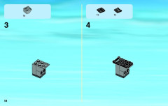 LEGO 60086 instructions page 18 – build guide