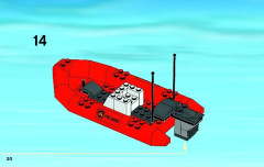 LEGO 60086 instructions page 20 – build guide