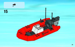 LEGO 60086 instructions page 21 – build guide