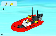 LEGO 60086 instructions page 22 – build guide