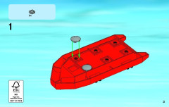 LEGO 60086 instructions page 3 – build guide