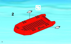 LEGO 60086 instructions page 4 – build guide