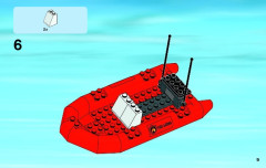 LEGO 60086 instructions page 9 – build guide