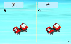 LEGO 60088 instructions page 11 – build guide