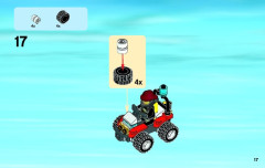 LEGO 60088 instructions page 17 – build guide