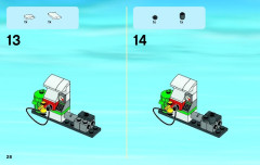 LEGO 60088 instructions page 28 – build guide