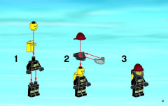 LEGO 60088 instructions page 3 – build guide