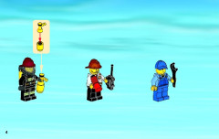 LEGO 60088 instructions page 4 – build guide