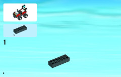 LEGO 60088 instructions page 6 – build guide