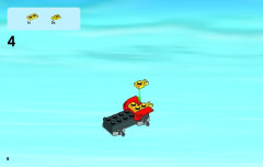 LEGO 60088 instructions page 8 – build guide