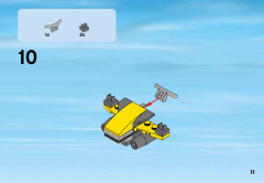 LEGO 60090 instructions page 11 – build guide