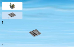LEGO 60091 instructions page 6 – build guide