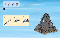 LEGO 60092 instructions page 13 – build guide