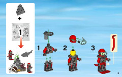 LEGO 60092 instructions page 3 – build guide