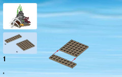 LEGO 60092 instructions page 6 – build guide