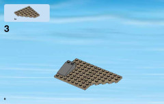LEGO 60092 instructions page 8 – build guide