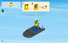 LEGO 60092 instructions page 10 – build guide