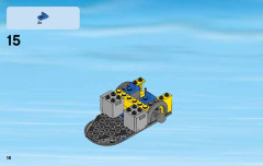 LEGO 60092 instructions page 16 – build guide