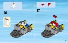 LEGO 60092 instructions page 17 – build guide