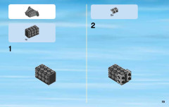 LEGO 60092 instructions page 19 – build guide