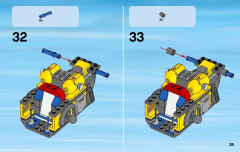 LEGO 60092 instructions page 35 – build guide