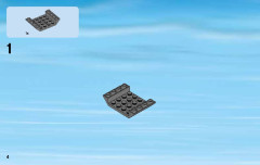 LEGO 60092 instructions page 4 – build guide